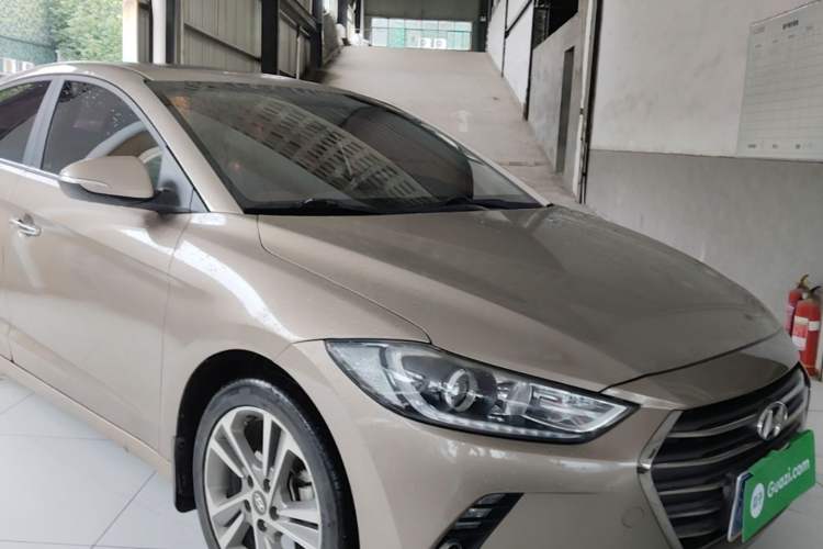 Used Hyundai Elantra (6th Generation / Lingdong) 2016 1.6L Automatic ZhiXuan – Elite Version Front Right 45 Deg