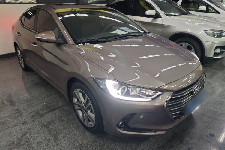 Used Hyundai Elantra (6th Generation / Lingdong) 2016 1.6L Automatic ZhiXuan – Elite Version Front Right 45 Deg