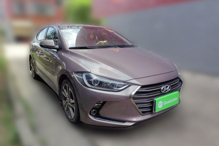 Used Hyundai Elantra (6th Generation / Lingdong) 2016 1.6L Automatic ZhiXuan – Elite Version Front Right 45 Deg