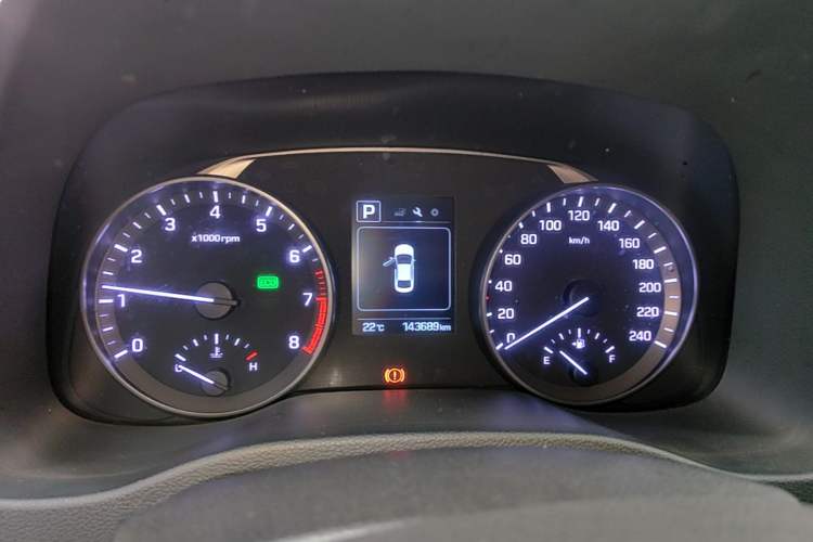Used Hyundai Elantra (6th Generation / Lingdong) 2016 1.6L Automatic ZhiXuan · Luxury Version Instrument Cluster