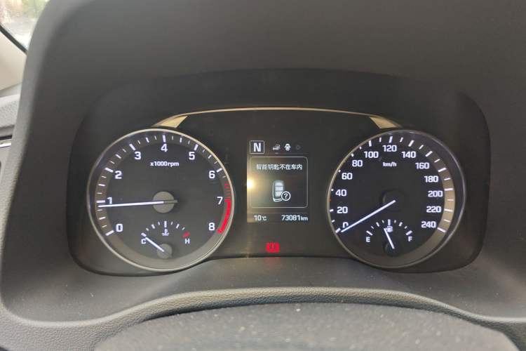 Used Hyundai Elantra (6th Generation / Lingdong) 2016 1.6L Automatic ZhiXuan · Luxury Version Instrument Cluster