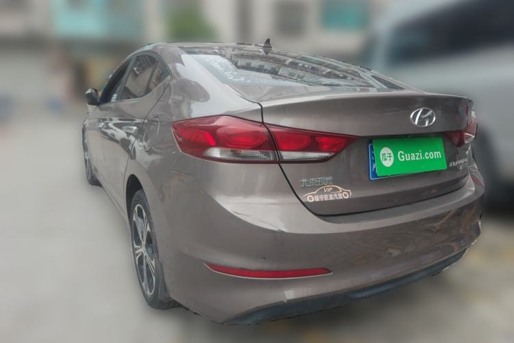 Used Hyundai Elantra (6th Generation / Lingdong) 2016 1.4T Dual-Clutch Xuan Dong·Elite Version Rear Left 45 Deg
