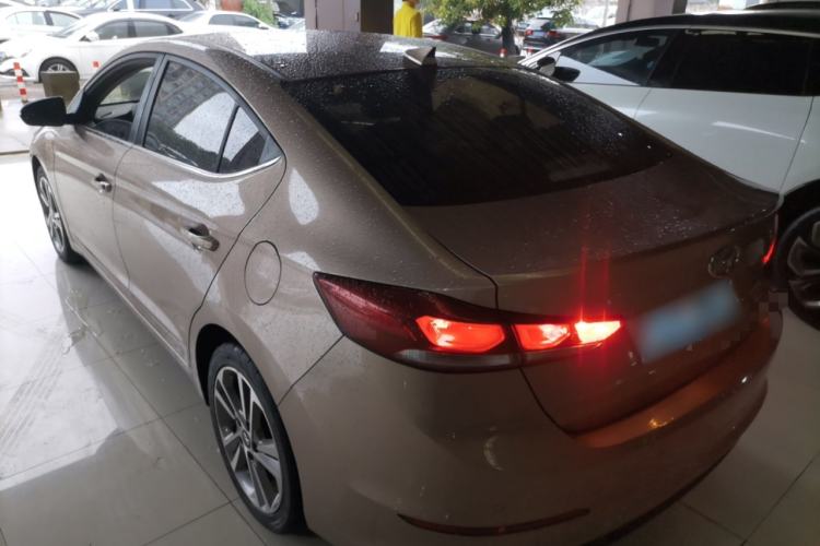 Used Hyundai Elantra (6th Generation / Lingdong) 2016 1.6L Automatic ZhiXuan – Elite Version Rear Left 45 Deg