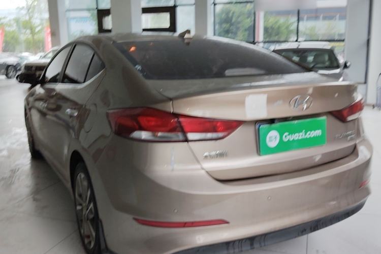 Used Hyundai Elantra (6th Generation / Lingdong) 2016 1.6L Automatic ZhiXuan – Elite Version Rear Left 45 Deg