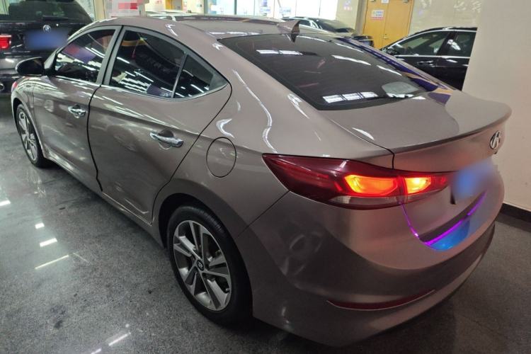 Used Hyundai Elantra (6th Generation / Lingdong) 2016 1.6L Automatic ZhiXuan – Elite Version Rear Left 45 Deg