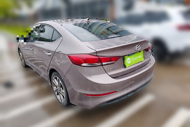 Used Hyundai Elantra (6th Generation / Lingdong) 2016 1.6L Automatic ZhiXuan – Elite Version Rear Left 45 Deg
