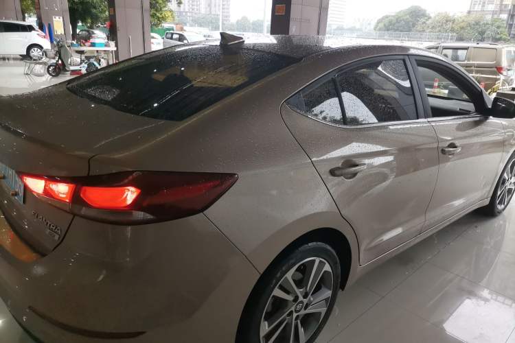 Used Hyundai Elantra (6th Generation / Lingdong) 2016 1.6L Automatic ZhiXuan – Elite Version Rear Right 45 Deg