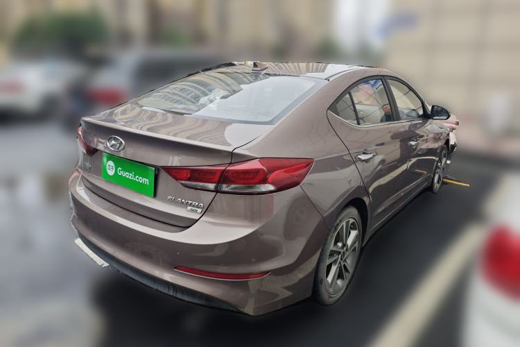 Used Hyundai Elantra (6th Generation / Lingdong) 2016 1.6L Automatic ZhiXuan · Luxury Version Rear Right 45 Deg