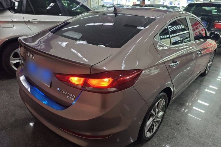 Used Hyundai Elantra (6th Generation / Lingdong) 2016 1.6L Automatic ZhiXuan – Elite Version Rear Right 45 Deg