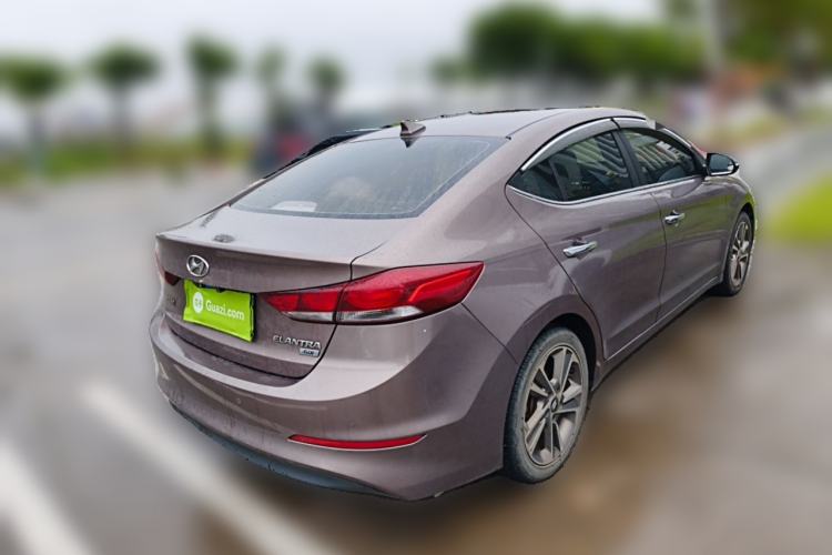 Used Hyundai Elantra (6th Generation / Lingdong) 2016 1.6L Automatic ZhiXuan – Elite Version Rear Right 45 Deg