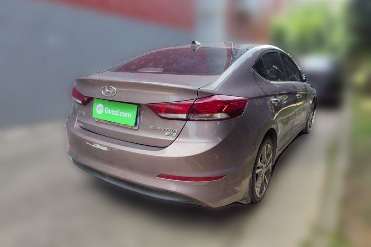 Used Hyundai Elantra (6th Generation / Lingdong) 2016 1.6L Automatic ZhiXuan – Elite Version Rear Right 45 Deg