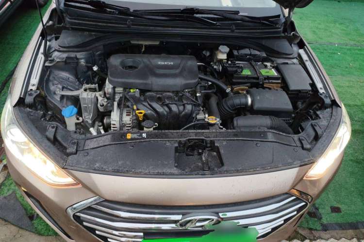 Used Hyundai Elantra (6th Generation / Lingdong) 2016 1.6L Automatic ZhiXuan – Elite Version Engine Bay