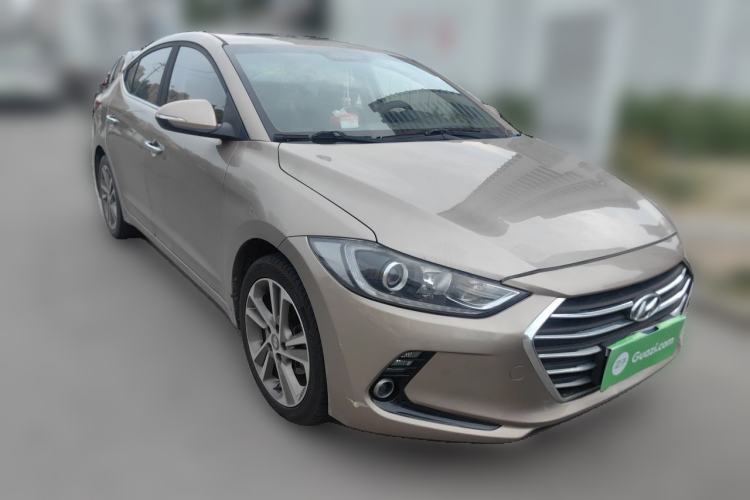 Used Hyundai Elantra (6th Generation / Lingdong) 2016 1.6L Automatic ZhiXuan – Elite Version Front Right 45 Deg