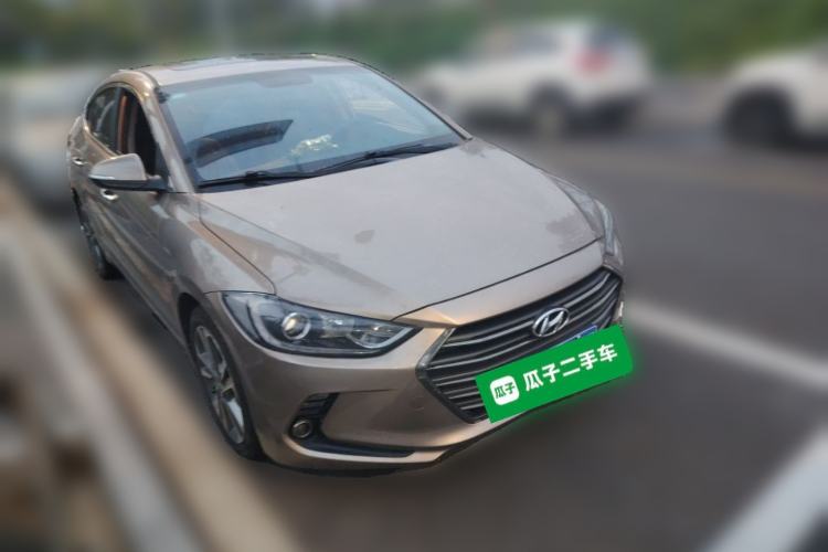 Used Hyundai Elantra (6th Generation / Lingdong) 2016 1.6L Automatic ZhiXuan – Elite Version Front Right 45 Deg