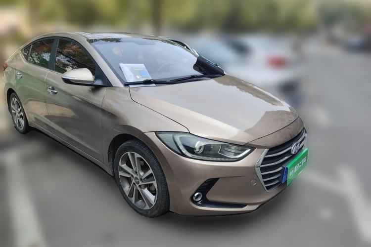 Used Hyundai Elantra (6th Generation / Lingdong) 2016 1.6L Automatic ZhiXuan – Elite Version Front Right 45 Deg
