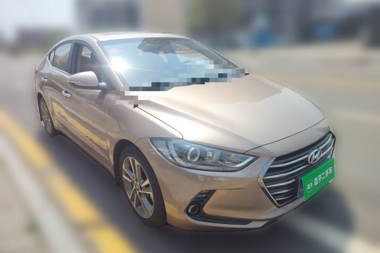 Used Hyundai Elantra (6th Generation / Lingdong) 2016 1.6L Automatic ZhiXuan – Elite Version Front Right 45 Deg