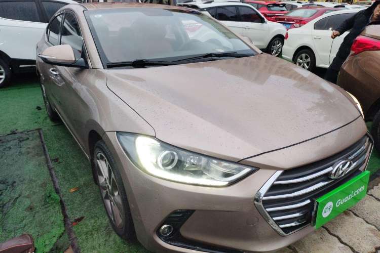 Used Hyundai Elantra (6th Generation / Lingdong) 2016 1.6L Automatic ZhiXuan – Elite Version Front Right 45 Deg