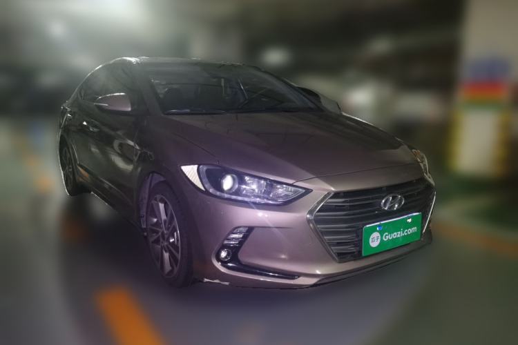 Used Hyundai Elantra (6th Generation / Lingdong) 2016 1.6L Automatic ZhiXuan – Elite Version Front Right 45 Deg