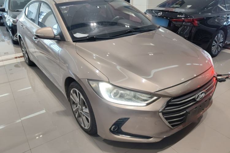 Used Hyundai Elantra (6th Generation / Lingdong) 2016 1.6L Automatic ZhiXuan – Elite Version Front Right 45 Deg
