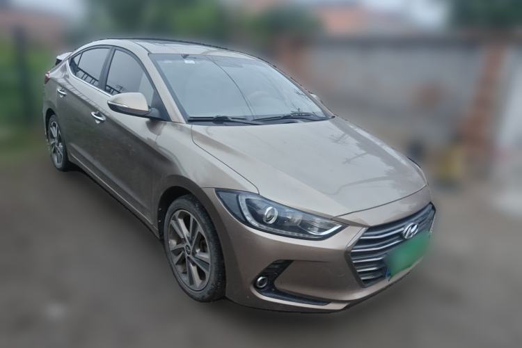 Used Hyundai Elantra (6th Generation / Lingdong) 2016 1.6L Automatic ZhiXuan – Elite Version Front Right 45 Deg