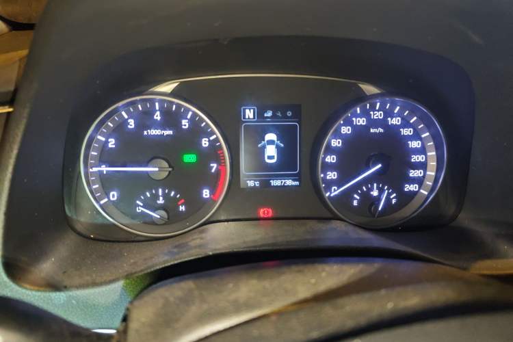 Used Hyundai Elantra (6th Generation / Lingdong) 2016 1.6L Automatic ZhiXuan – Elite Version Instrument Cluster