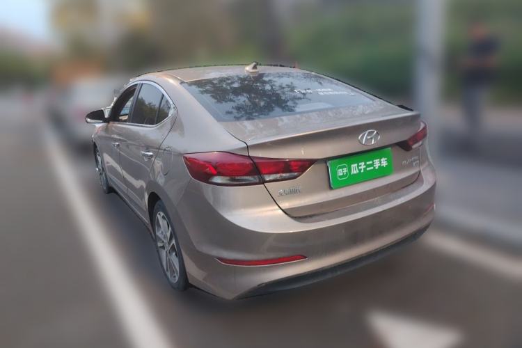 Used Hyundai Elantra (6th Generation / Lingdong) 2016 1.6L Automatic ZhiXuan – Elite Version Rear Left 45 Deg