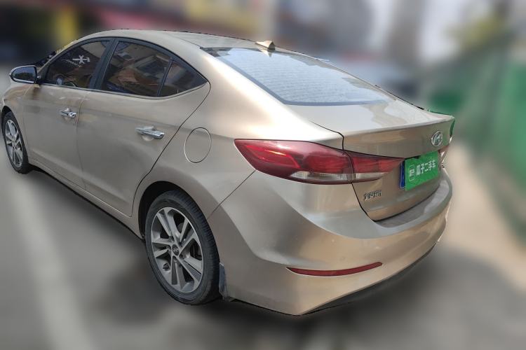 Used Hyundai Elantra (6th Generation / Lingdong) 2016 1.6L Automatic ZhiXuan – Elite Version Rear Left 45 Deg