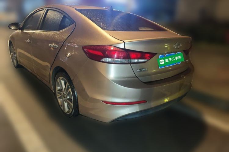 Used Hyundai Elantra (6th Generation / Lingdong) 2016 1.6L Automatic ZhiXuan – Elite Version Rear Left 45 Deg