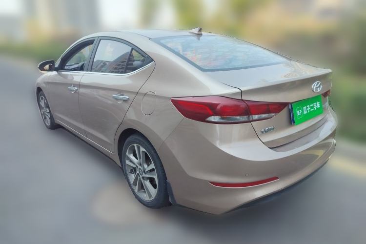 Used Hyundai Elantra (6th Generation / Lingdong) 2016 1.6L Automatic ZhiXuan – Elite Version Rear Left 45 Deg