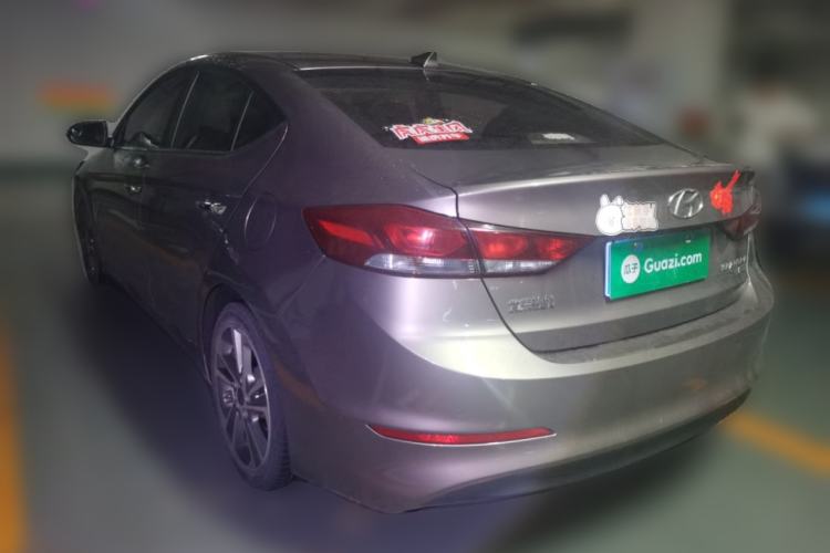 Used Hyundai Elantra (6th Generation / Lingdong) 2016 1.6L Automatic ZhiXuan – Elite Version Rear Left 45 Deg