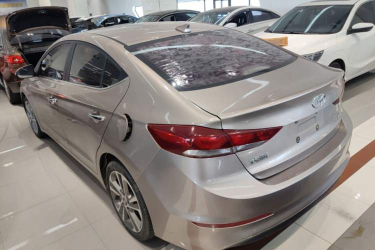 Used Hyundai Elantra (6th Generation / Lingdong) 2016 1.6L Automatic ZhiXuan – Elite Version Rear Left 45 Deg