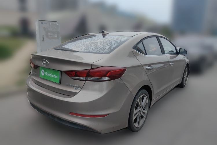 Used Hyundai Elantra (6th Generation / Lingdong) 2016 1.6L Automatic ZhiXuan – Elite Version Rear Right 45 Deg