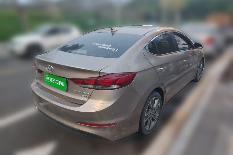 Used Hyundai Elantra (6th Generation / Lingdong) 2016 1.6L Automatic ZhiXuan – Elite Version Rear Right 45 Deg