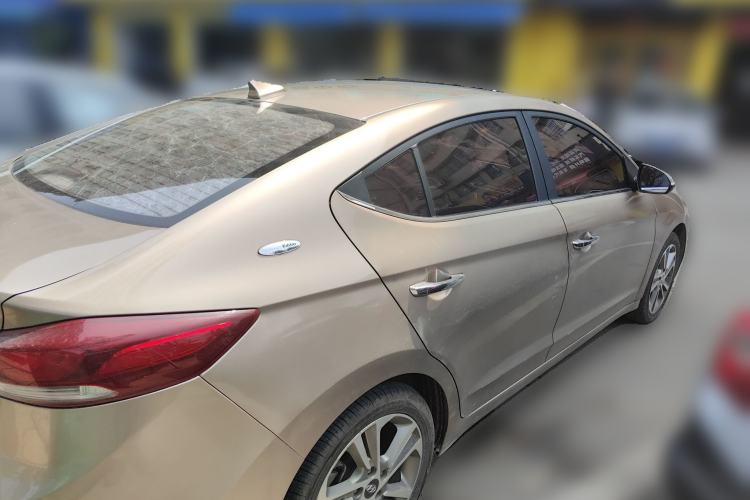 Used Hyundai Elantra (6th Generation / Lingdong) 2016 1.6L Automatic ZhiXuan – Elite Version Rear Right 45 Deg