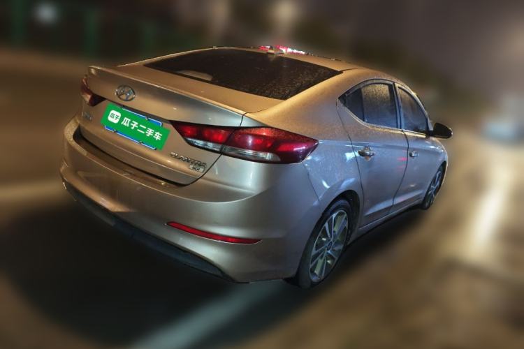 Used Hyundai Elantra (6th Generation / Lingdong) 2016 1.6L Automatic ZhiXuan – Elite Version Rear Right 45 Deg