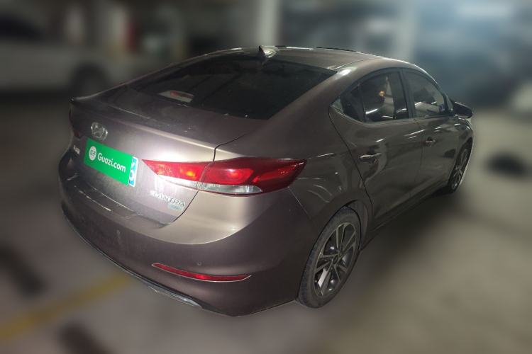 Used Hyundai Elantra (6th Generation / Lingdong) 2016 1.6L Automatic ZhiXuan – Elite Version Rear Right 45 Deg