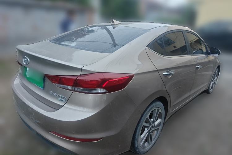 Used Hyundai Elantra (6th Generation / Lingdong) 2016 1.6L Automatic ZhiXuan – Elite Version Rear Right 45 Deg