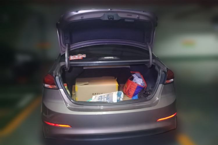 Used Hyundai Elantra (6th Generation / Lingdong) 2016 1.6L Automatic ZhiXuan – Elite Version Trunk