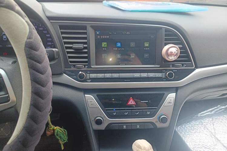Used Hyundai Elantra (6th Generation / Lingdong) 2016 1.6L Automatic ZhiXuan – Elite Version Audio And AC Panel