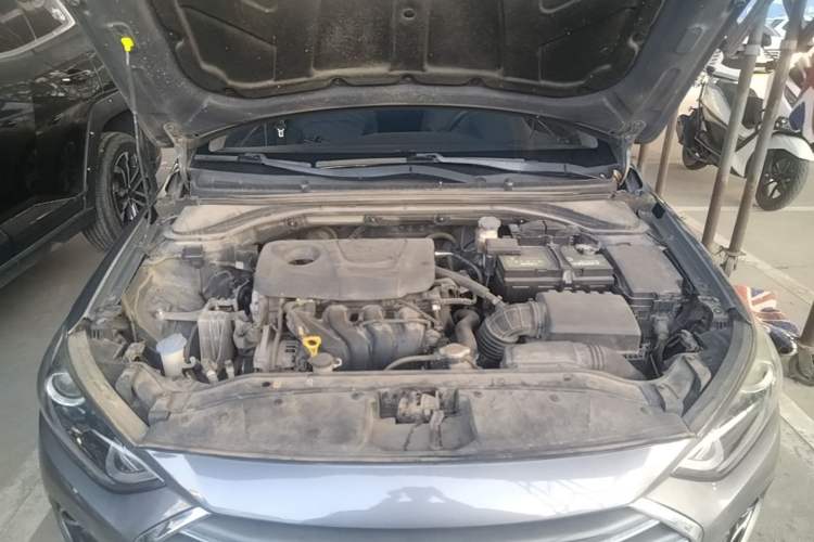 Used Hyundai Elantra (6th Generation / Lingdong) 2016 1.6L Automatic ZhiXuan – Elite Version Engine Bay