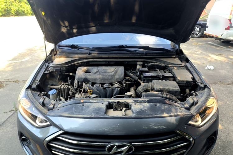 Used Hyundai Elantra (6th Generation / Lingdong) 2016 1.6L Automatic ZhiXuan – Elite Version Engine Bay