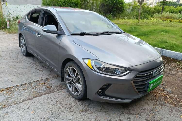 Used Hyundai Elantra (6th Generation / Lingdong) 2016 1.6L Automatic ZhiXuan – Elite Version Front Right 45 Deg