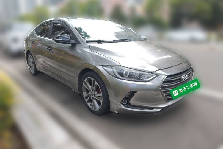 Used Hyundai Elantra (6th Generation / Lingdong) 2016 1.6L Automatic ZhiXuan – Elite Version Front Right 45 Deg