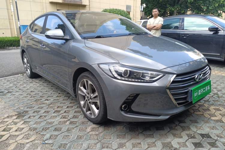Used Hyundai Elantra (6th Generation / Lingdong) 2016 1.6L Automatic ZhiXuan – Elite Version Front Right 45 Deg