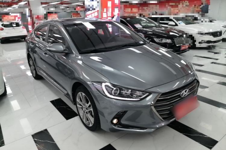 Used Hyundai Elantra (6th Generation / Lingdong) 2016 1.6L Automatic ZhiXuan – Elite Version Front Right 45 Deg