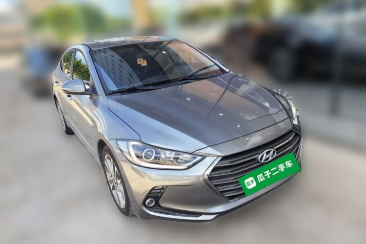 Used Hyundai Elantra (6th Generation / Lingdong) 2016 1.6L Automatic ZhiXuan – Elite Version Front Right 45 Deg