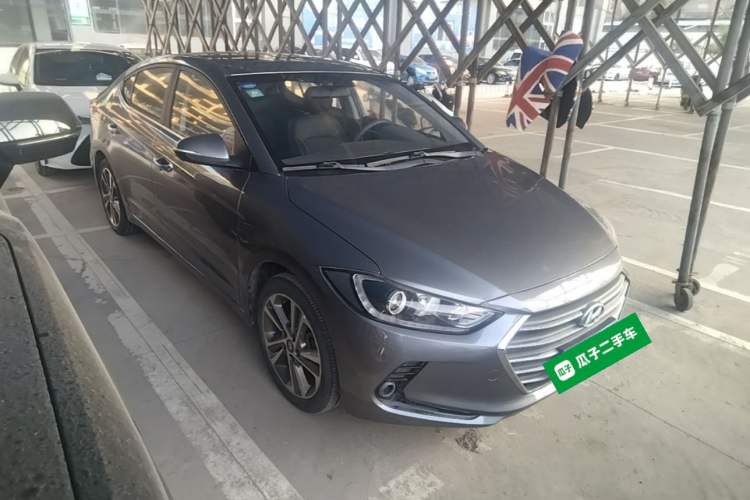 Used Hyundai Elantra (6th Generation / Lingdong) 2016 1.6L Automatic ZhiXuan – Elite Version Front Right 45 Deg