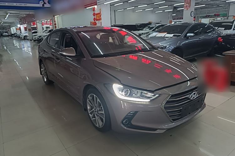 Used Hyundai Elantra (6th Generation / Lingdong) 2016 1.6L Automatic ZhiXuan – Elite Version Front Right 45 Deg