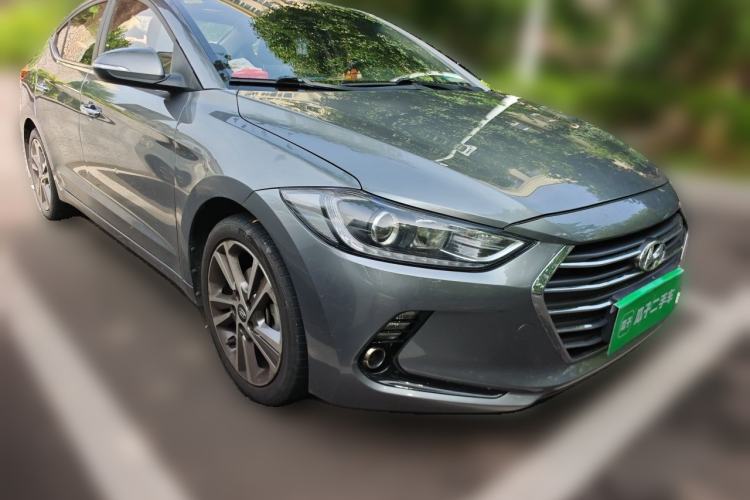 Used Hyundai Elantra (6th Generation / Lingdong) 2016 1.6L Automatic ZhiXuan – Elite Version Front Right 45 Deg