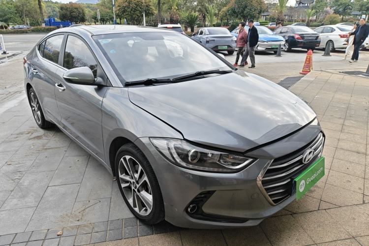 Used Hyundai Elantra (6th Generation / Lingdong) 2016 1.6L Automatic ZhiXuan – Elite Version Front Right 45 Deg